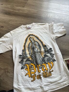 PRO TEAM Super Heavy Weight White Crewneck Tee